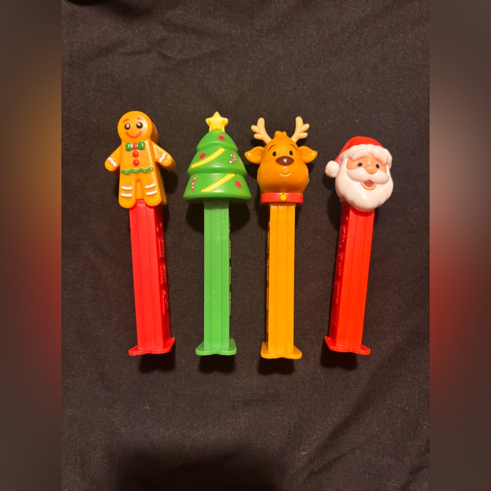 PEZ Dispenser Christmas Themed Set of 4